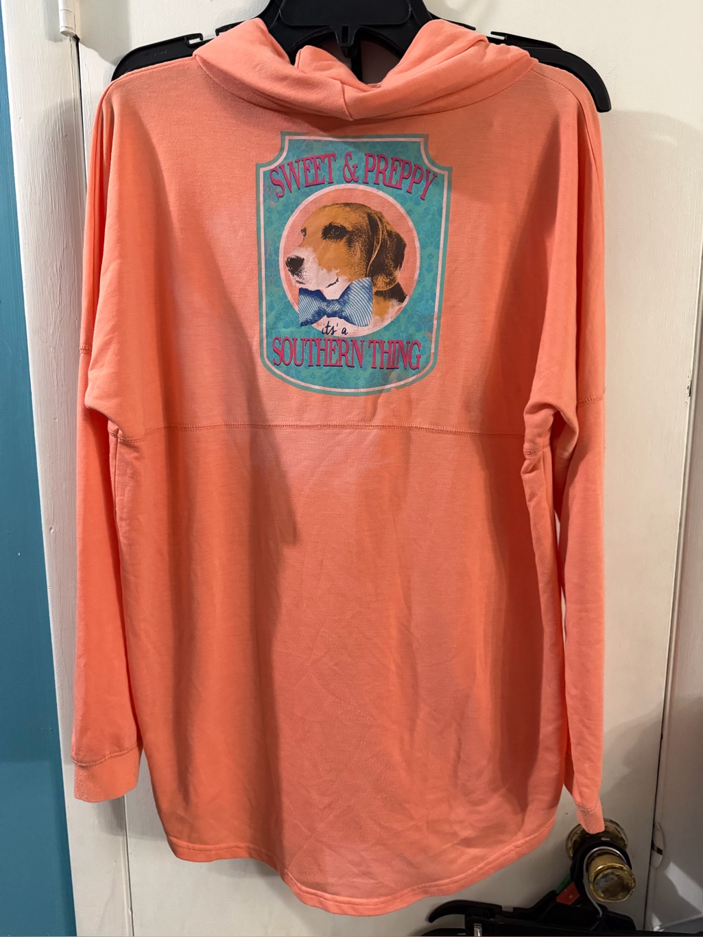 Red Camel Xl Funnel Neck Top